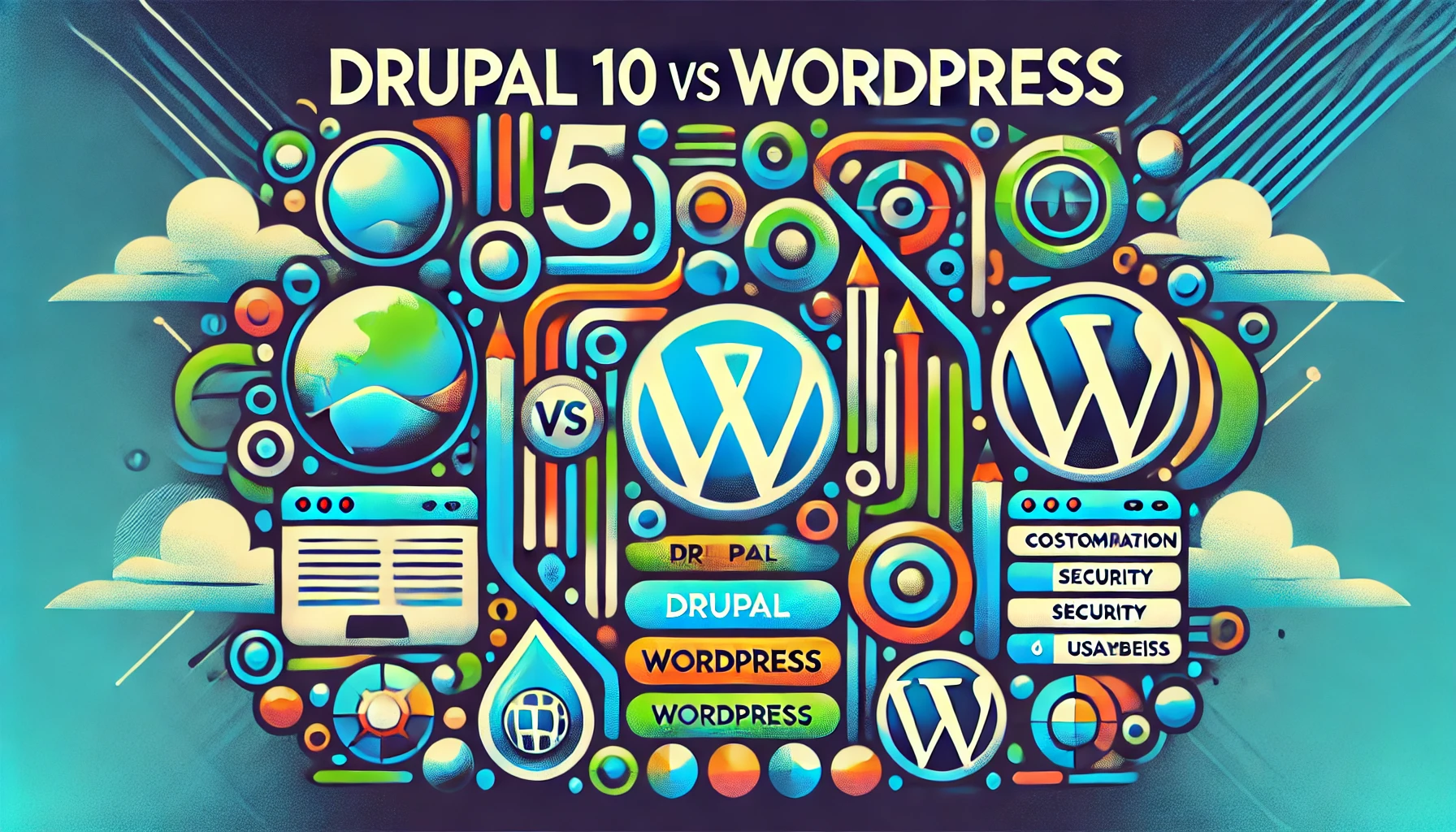 Drupal 10 vs. WordPress 6