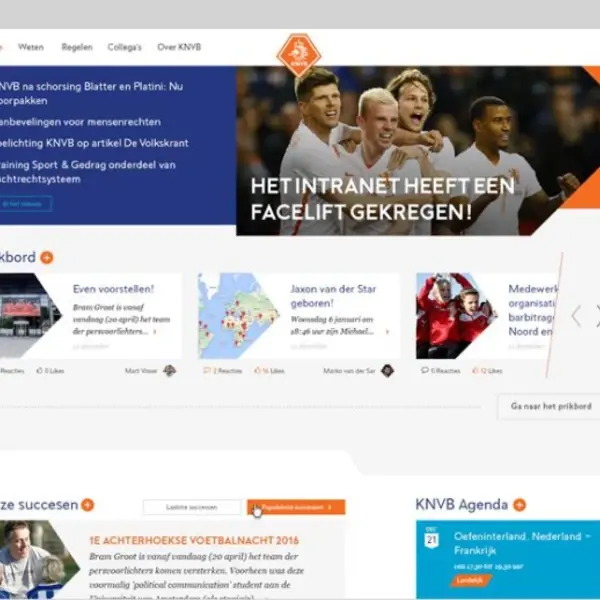 Afbeelding KNVB site