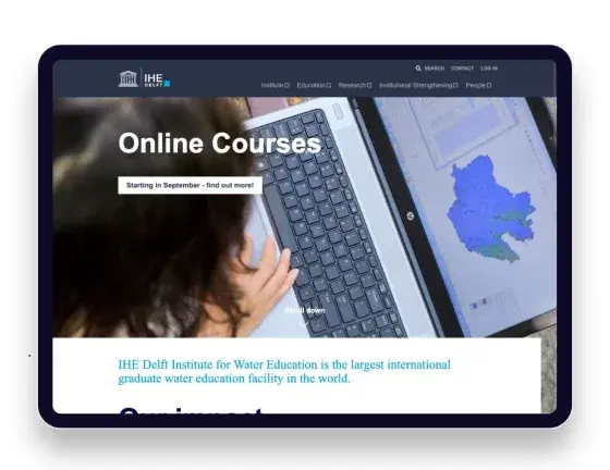 HE Delft - Drupal voor internationaal onderwijs